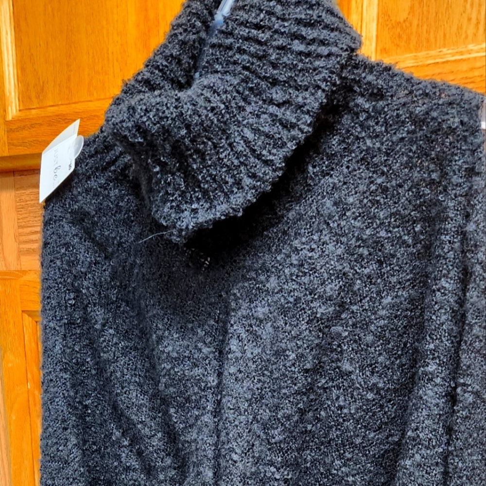 Black poncho one size fits all